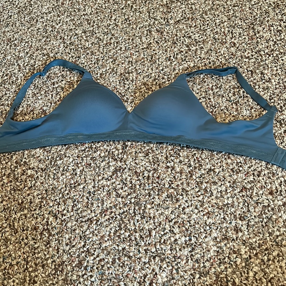 Blue bra